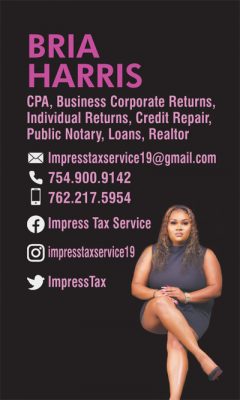 Impress Tax Services - Bria Harris