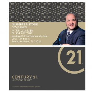 Century 21 Realty Business Card 3