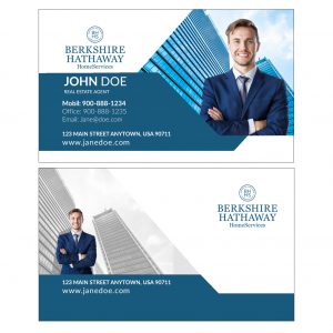 BERKSHIRE HATHAWAY REALTY BUSINESS CARD 3