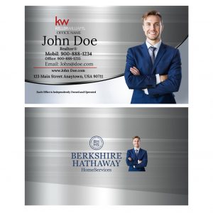 BERKSHIRE HATHAWAY REALTY BUSINESS CARD 7