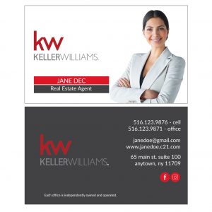 Keller Williams Realty Business Card 9
