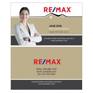Remax Realty Business Card 5