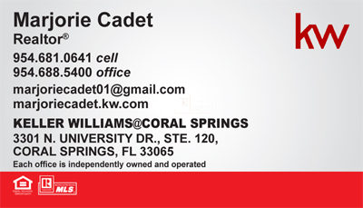 KELLER_WILLIAMS_Marjorie_Cadet_Business_Card