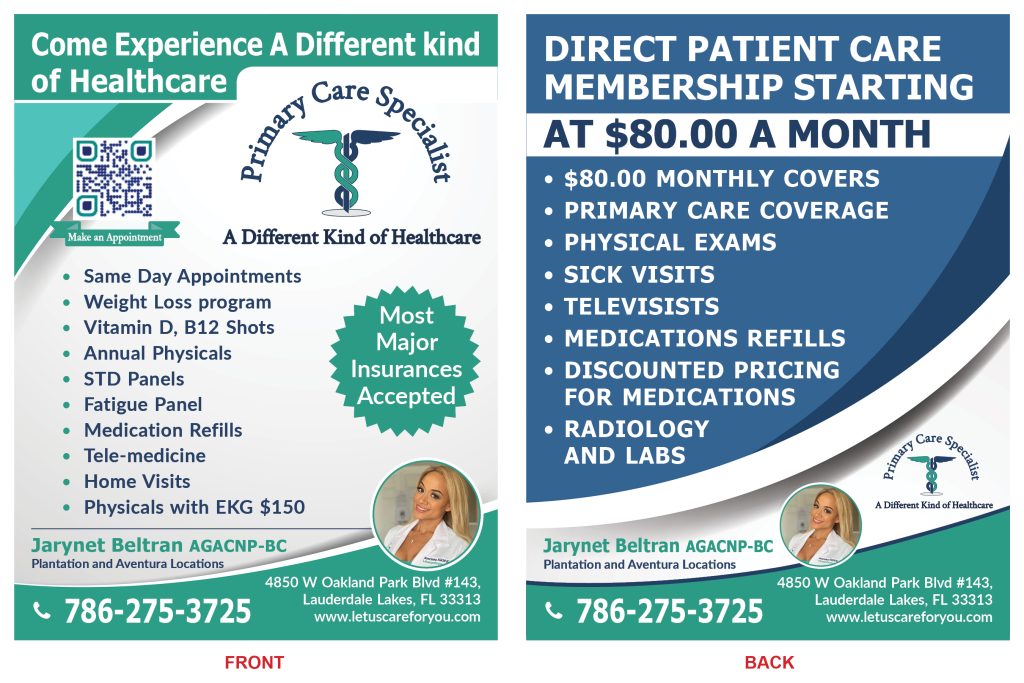 Primary Care Flyer