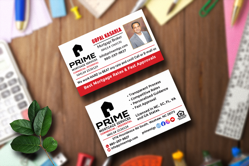 Prime Real Esta_Gopal Business Card