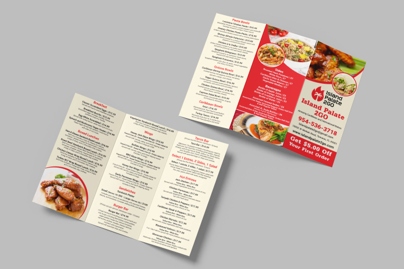 Island Palate Flyer