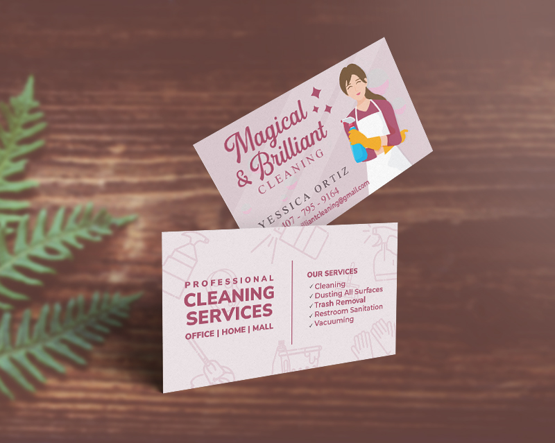 Magical and brilliant business card