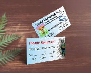 Vijay Vakharia Business Card