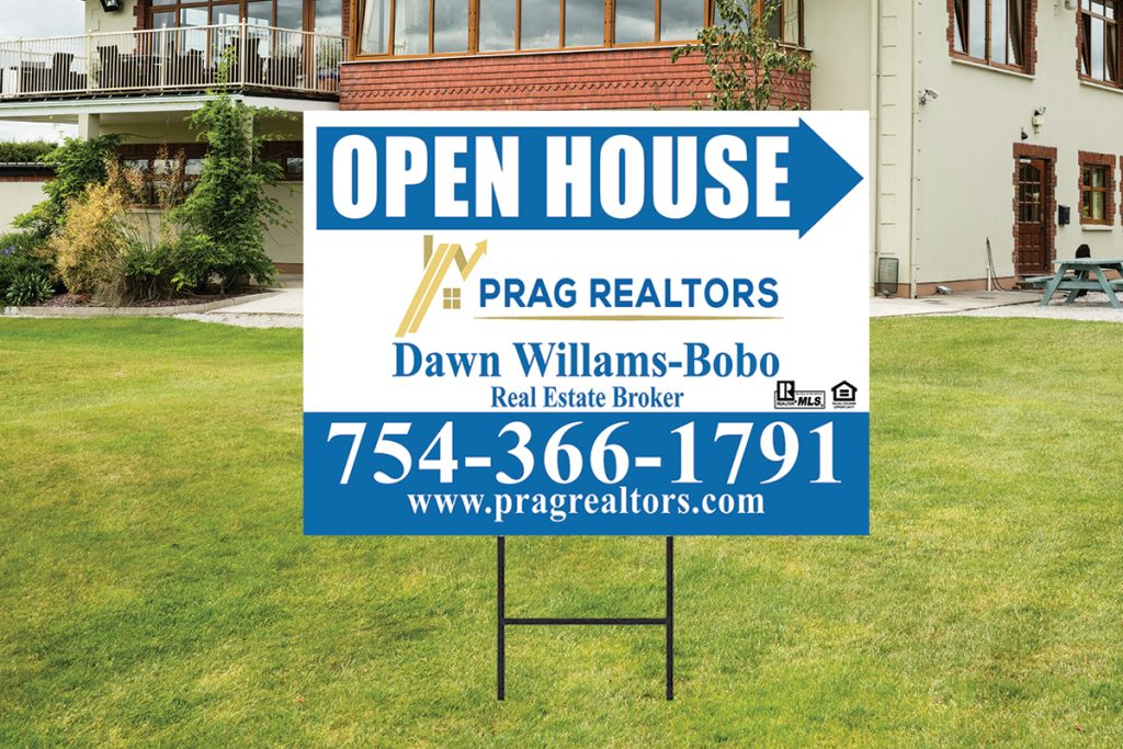 prag_realtors yard sign