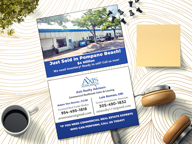Axis Realty Postcard