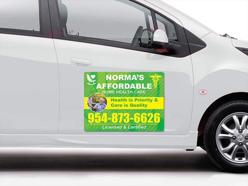 Normas Affordab car magnet