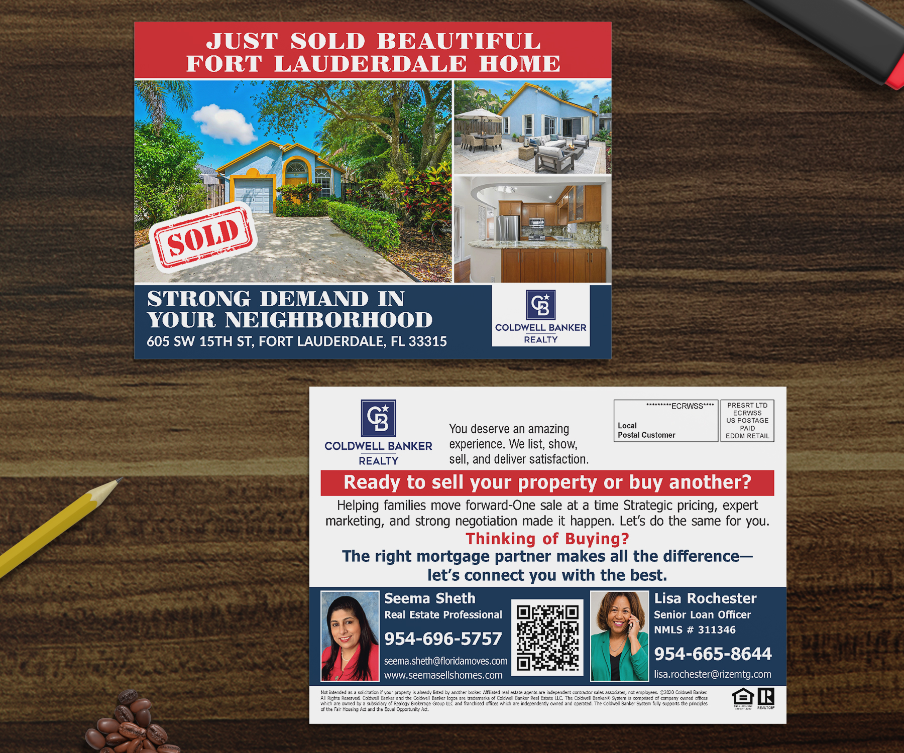 Coldwell_Banker_Seema Postcard