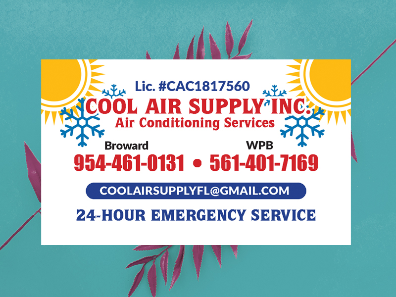 Cool Air Supply Inc Business-card