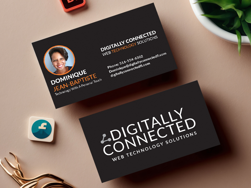 Digitally Connected business card