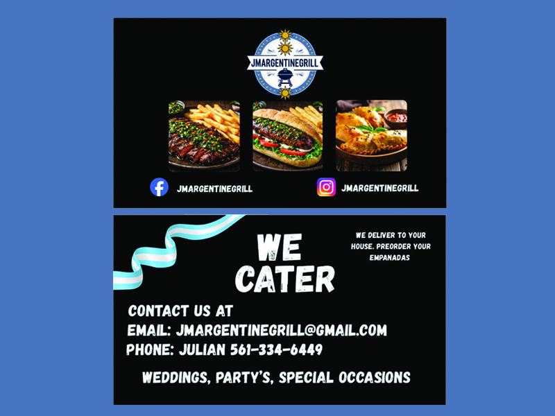 We Cater Business-card
