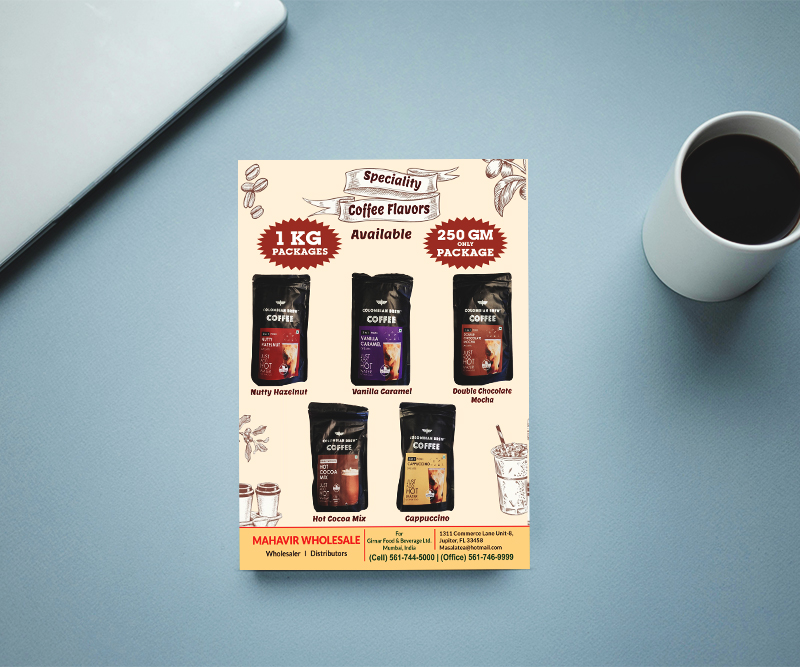 Mahavir_Wholesa_Naresh Speciality_Coffee_Flavors_Flyer