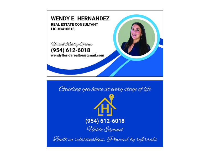 United_Realty_G_Wendy Business cards