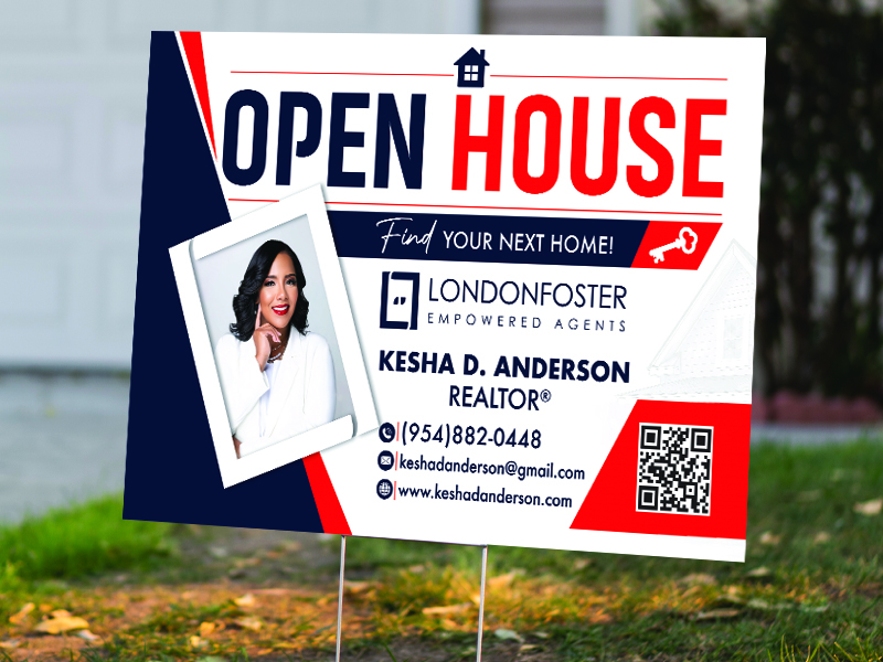 London_Foster_R_KeshaD Yard Sign