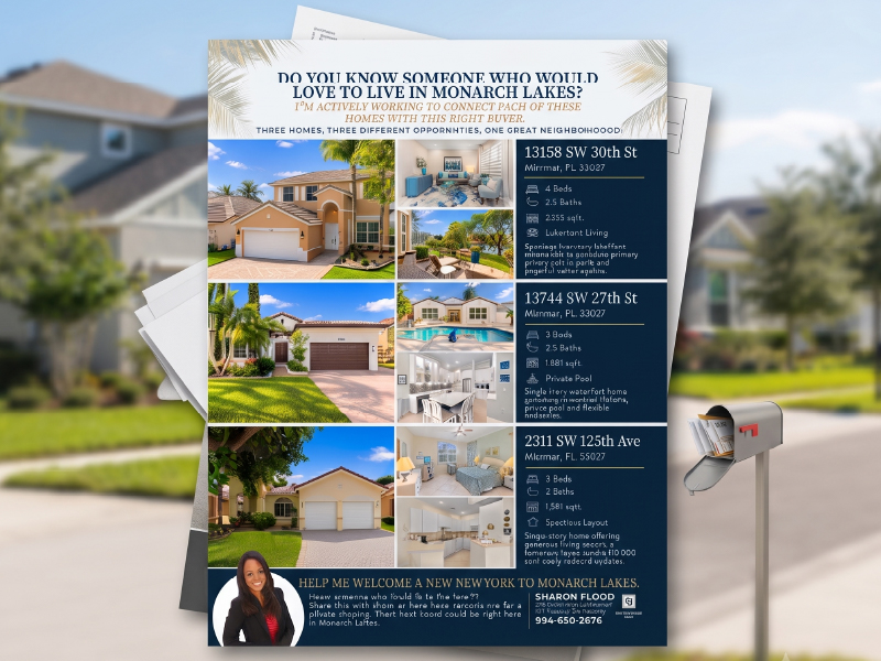 Coldwell_Banker_Sharon EDDM Postcard