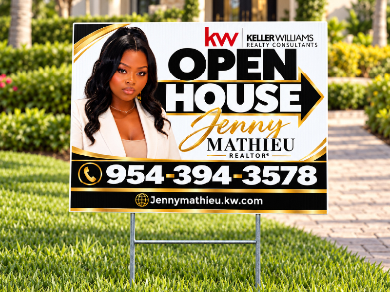 Keller_Williams_Jenny_M_24x18_Corrugated_Full_Color_Two-Sided_Yard_Signs